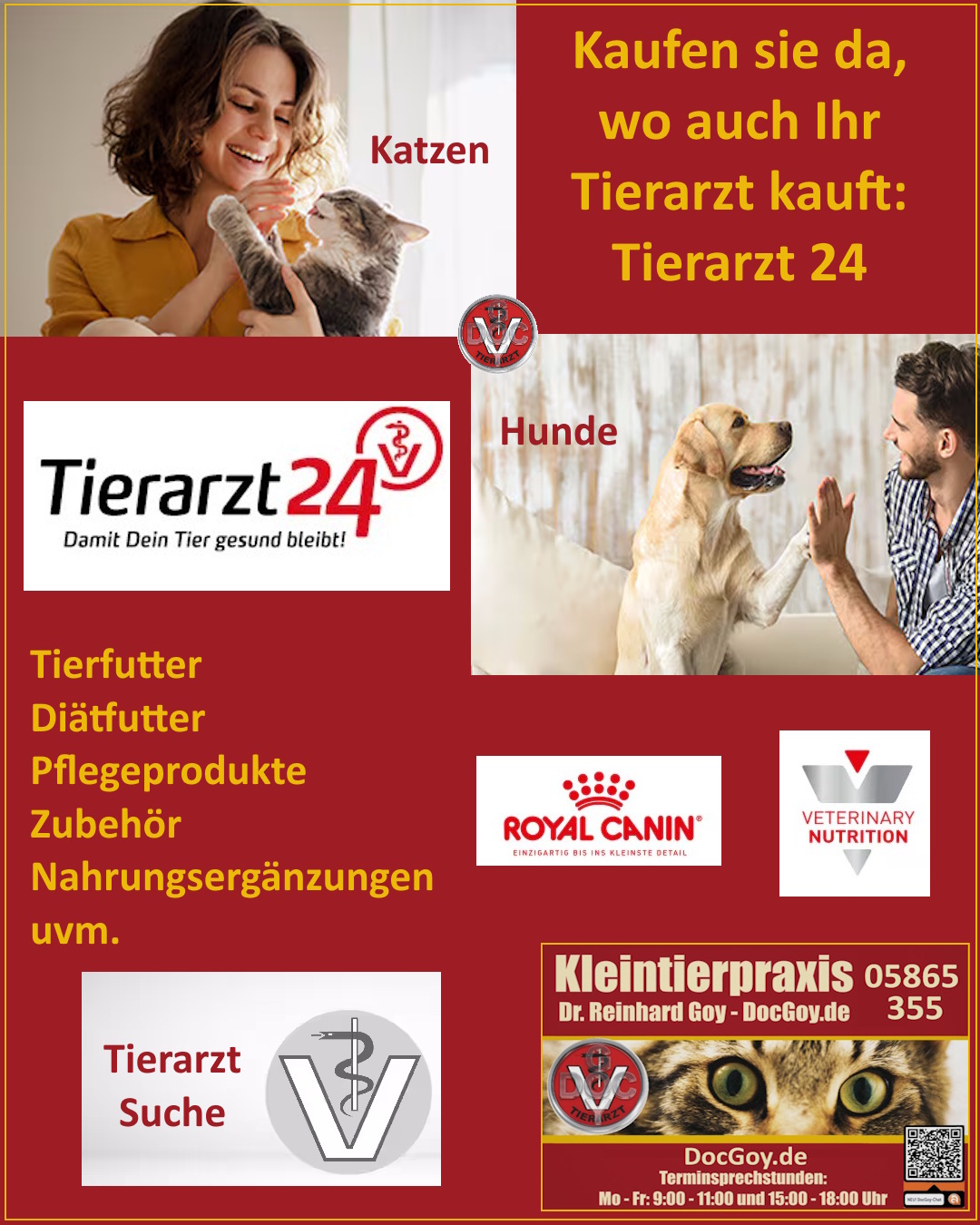 DocGoy Tierarzt24 Tierprodukte, Tierfutter und mehr DocGoy Tierarzt24 Tierprodukte, Tierfutter und mehr