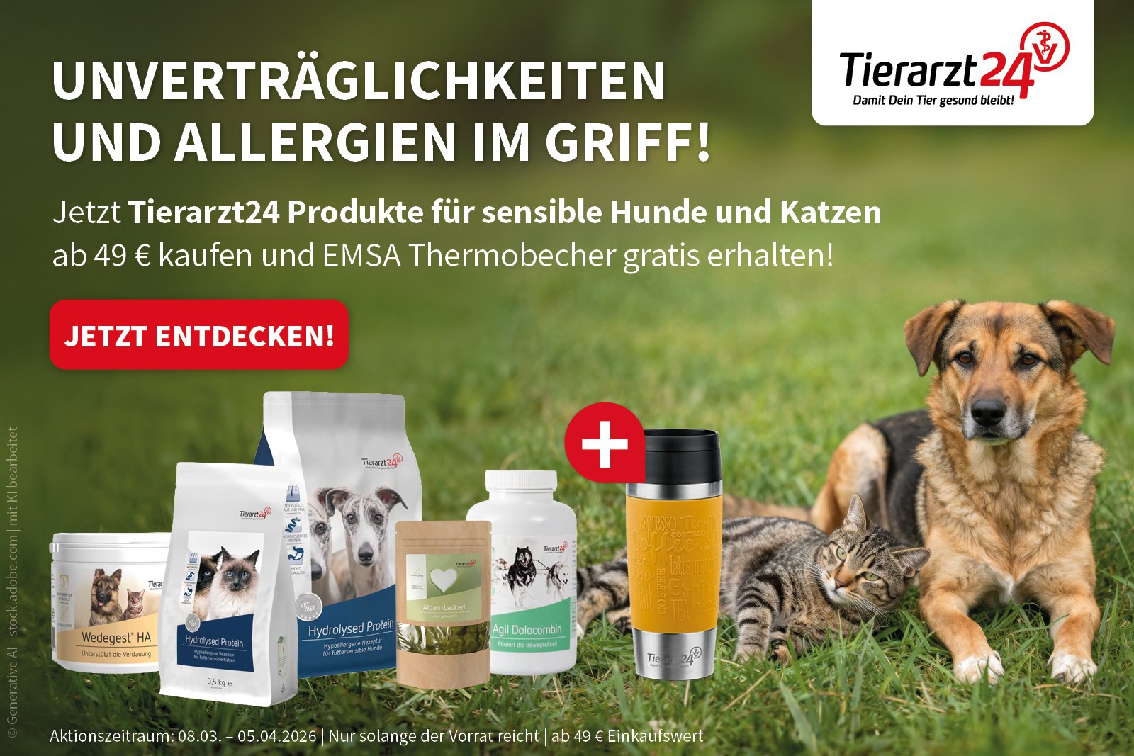 Sinnvolle Ergänzungsprodukte bei Allergien