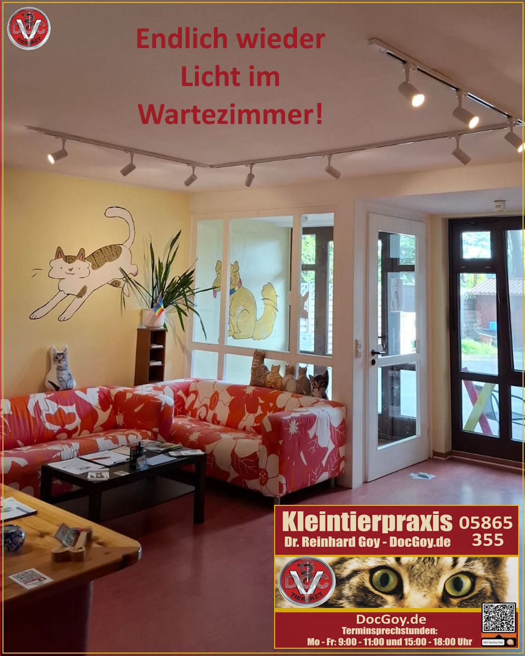 Neues aus der Kleintierpraxis Gusborn: Es werde Licht ...