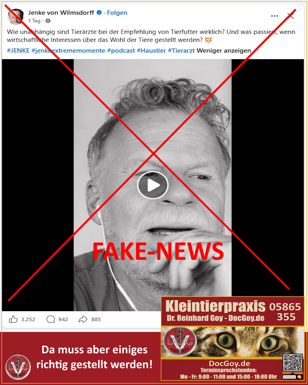 Jenke: Was für eine journalistische Meisterleistung!